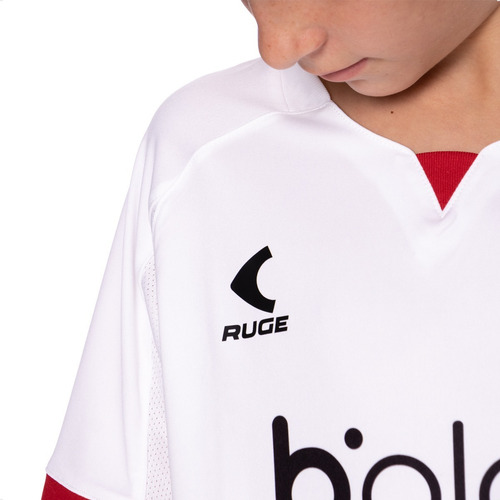 Imagen 4 de 6 de Camiseta Estudiantes De La Plata 2022 Ruge Jr Niño Suplente