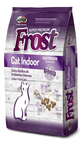 Frost Gato Cat Indoor Castrados 7,5kg + 1 Gratis + Regalos