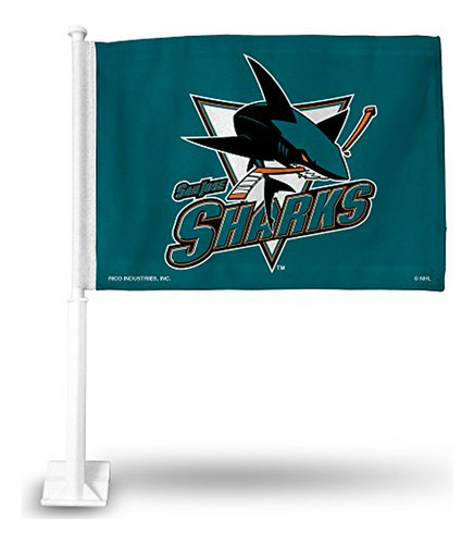 Bandera De Coche Nhl Con Asta.