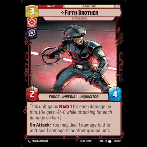 Star Wars: Sor - 131/268 - Fifth Brother