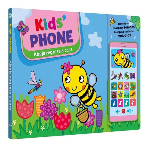 Libro Infantil Kids Phone  Abeja Regresa A Casa 