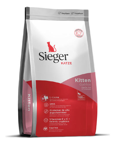 Sieger Gato Katze Kitten X 7,5kg - Happy Tails 