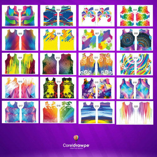 Artes Vetorizadas De Abadás 2025 Em Coreldraw
