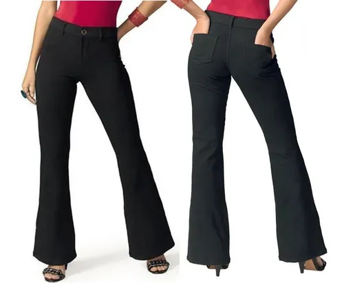 Calça flare hotsell jeans demillus