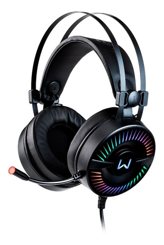 Headset Gamer Multilaser Warrior Flamma Stereo Led Rgb Usb 