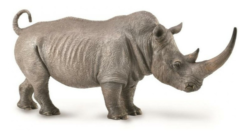 Figura De Rinoceronte Blanco Marca Collecta