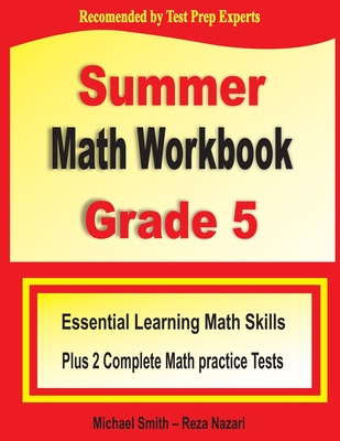 Libro Summer Math Workbook Grade 5: Essential Summer Lear...
