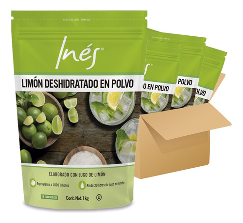 Limón Deshidratado Inés - 12 Pack