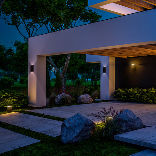 Lámpara De Pared Aplique Arbotante Led Exterior 7.2w Ml-7400