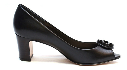 Zapato Mujer De Cuero Taco De Diseño Premium 4010372 