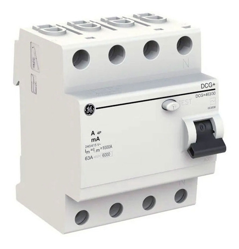 Disyuntor Tetrapolar 40amp 4x40 30ma General Electric By Abb