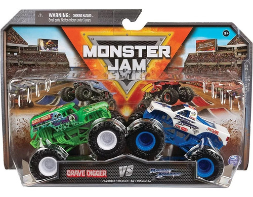 Monster Jam, Grave Digger Vs Razin Kane