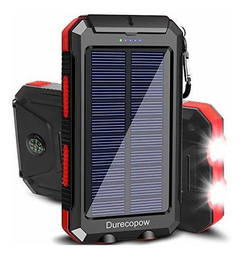 Cargador Inalàmbrico Cargador Solar, Durecopow 20000mah Ban