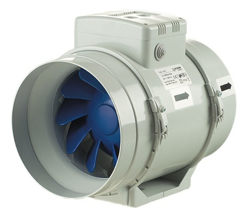 Turbo-200 Extractor De Aire Centrífugo En Línea Blauberg