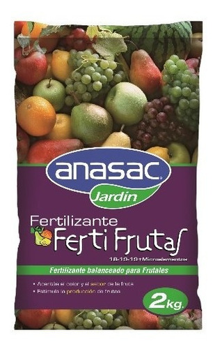 Fertilizante Ferti Frutas 2 K Anasac