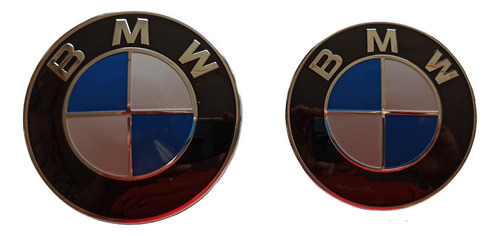 Emblemas Bmw Cofre 82mm Y Cajuela 74mm Series  F 