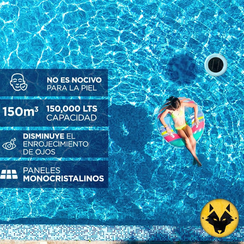 Imagen 5 de 10 de Ionizador Solar Pileta Piscina Boya Anti Sarro Y Bacterias