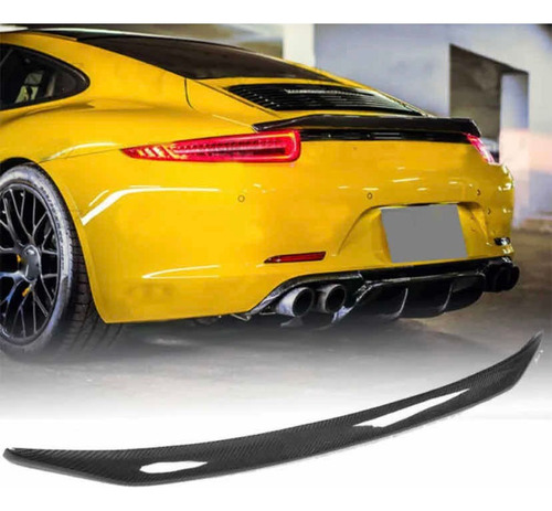 Spoiler Alerón Fibra Carbono Porsche 911 991 2012 A 2018