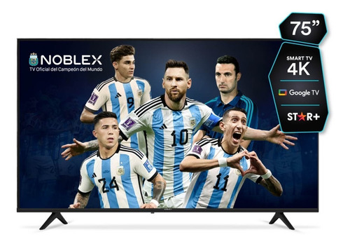 Smart Tv Noblex Dk75x7500pi Led Hdr 4k 75 pulgadas Con Google Tv