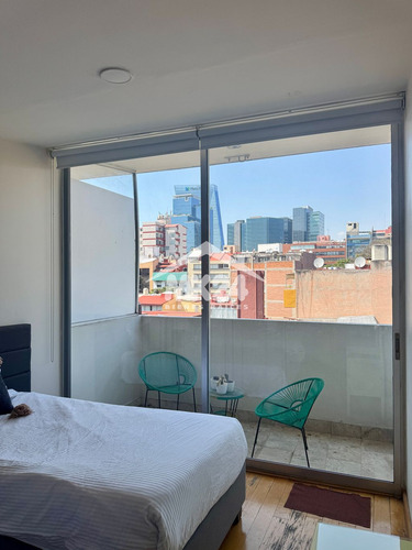 Pent-house Amueblado Y Equipado Con Roof Garden En La Colonia Del Valle Sur