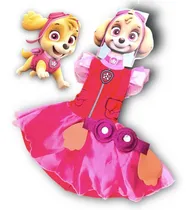 Comprar Disfraz Paw Patrol Patrulla Canina Skye Perrita Rosa Orejas