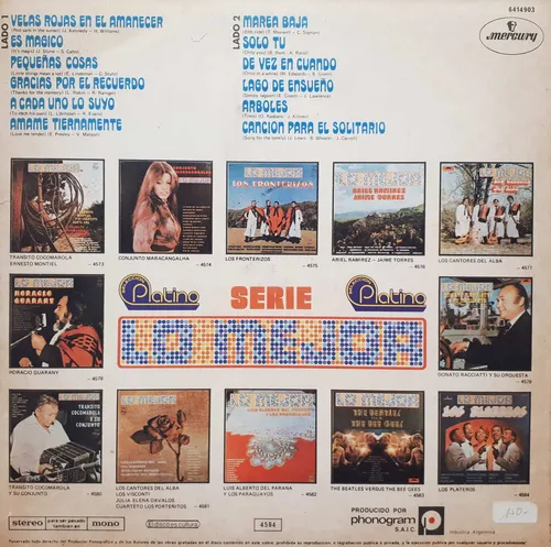 Los Plateros - Lo Mejor Lp (Usado)
