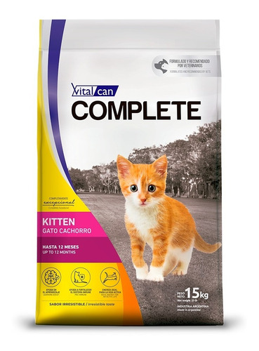 Vitalcan Complete Gato Kitten X 7.5  Kg