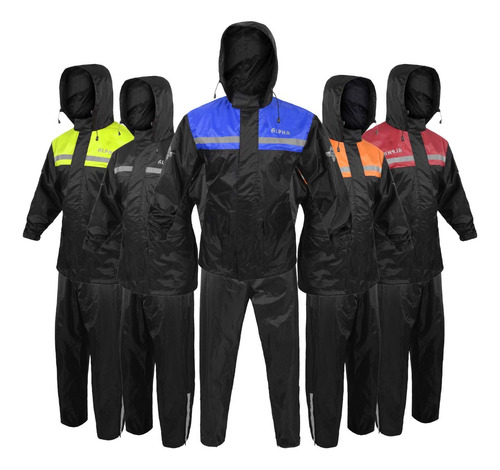 Alpha Cycle Gear - Traje De Lluvia Para Hombre Y Mujer, Chaq