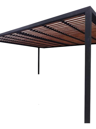 Pergolas Con Madera Y Chapa Antigranizo X M2