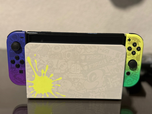 Nintendo Switch Oled Splatoon 3 Edition Blanco (Usado)