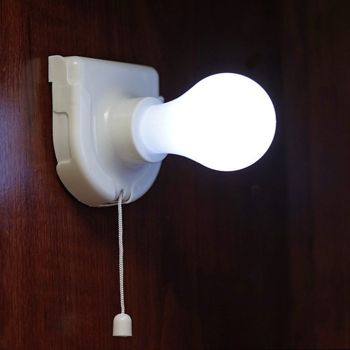 Bobilla De Luz Portatil Con Cuerda Stickup Bulb