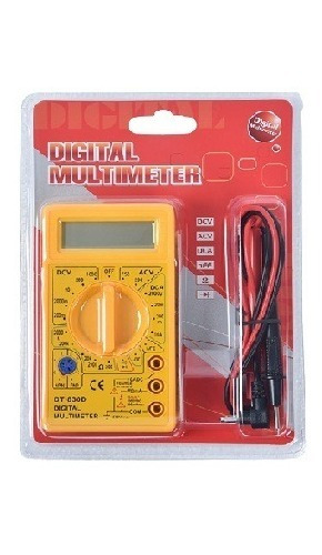 Dt830d Multimetro Digital 9f 2000k Con Buzzer         