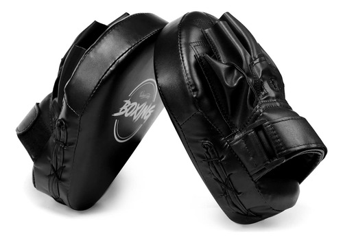 Modernas Manoplas Box Guantes Curvados Piel De Entrenamiento