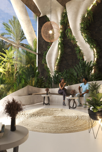 ¡tu Paraíso En Tulum! Departamento Moderno Con Vistas Increíbles