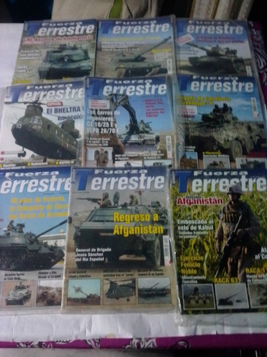 Fuerza Terrestre - $350 C/u - Publicación España -. Varios 