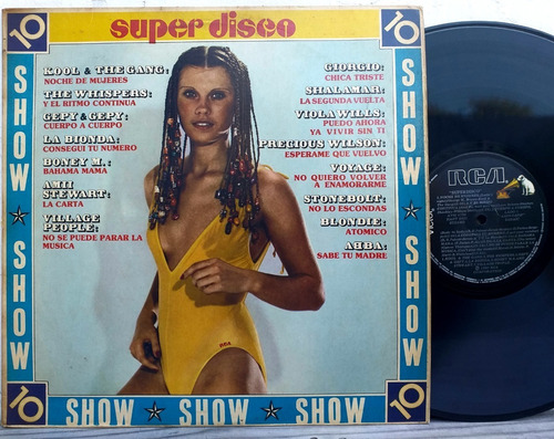 Varios - Superdisco - Lp Vinilo Año 1980 - Disco Funk