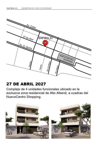 Imagen 2 de 6 de Gran Oportunidad - Semipisos En Pozo - Alto Alberdi 2 Dorm C/cochera