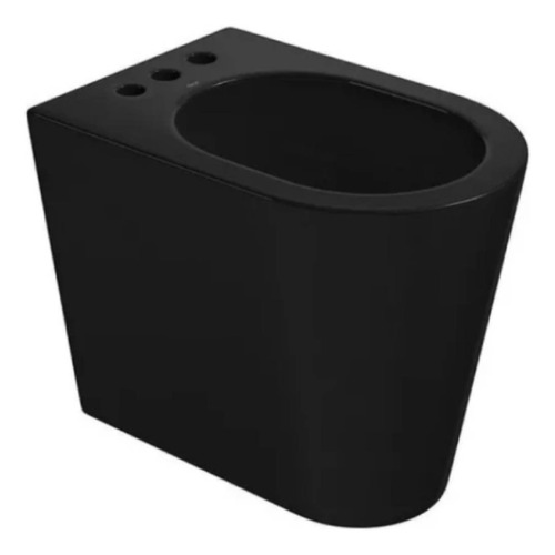 Combo Baño Deca Link Inodoro + Tapa Suave + Bidet Negro