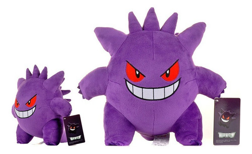 Pokémon Gengar Muñeco De Peluche De Dibujos Animados 24cm