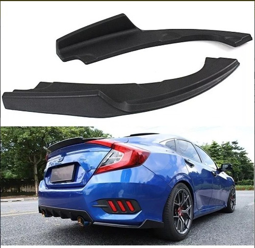 Lip Splitter Trasero Civic Sedan 2016 2017 2018 2019 2020