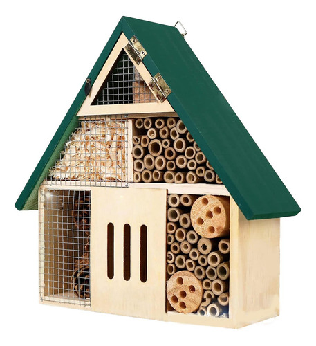 Hotel De Abejas, Serrín Polinizador De Abejas, Resistente A