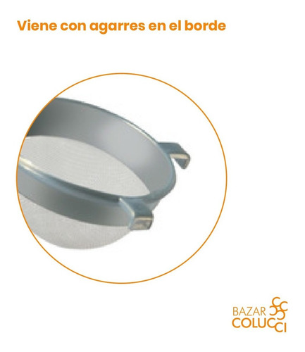 Colador Nº 10 M. Metálica Deses Plast - Bazar Colucci