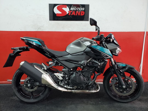Kawasaki Z 400 Z400 Z-400 Abs 2023 Cinza