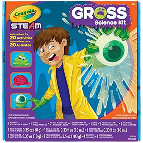 Crayola Gross Science Kit Para Niños, Juguete Educativo, Re