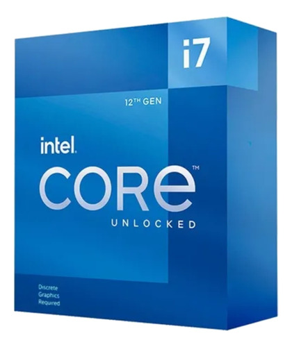 Procesador Core I7-12700kf Core 3.6ghz 25mb 1700 Acuario