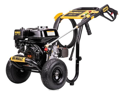 Hidrolavadora Dewalt 3600 Psi Motor A Gasolina Motor Honda Color Amarillo Frecuencia 50