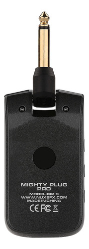 Nux Amplificador Audif Mp-3 Mighty Plug Pro
