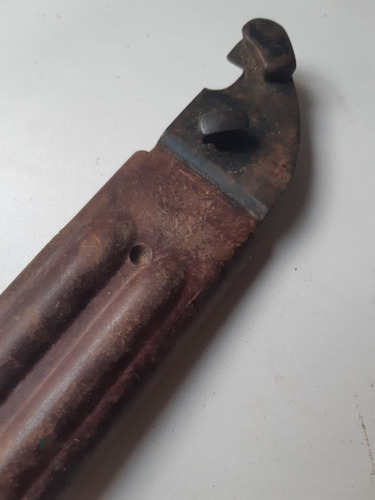 Imagen 3 de 10 de Antiguo Cuchillo Bayoneta Rusa Con Vaina Original
