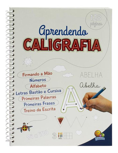 Aprendendo Caligrafia - Volume Único, De Belli Studio & Hardt, Priscila. Editora Todolivro, Capa Mole, Edição 1ª Edição - 2018 Em Português