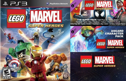 Lego Marvel Super Heroes + Dlc ~ Videojuego Ps3 Español